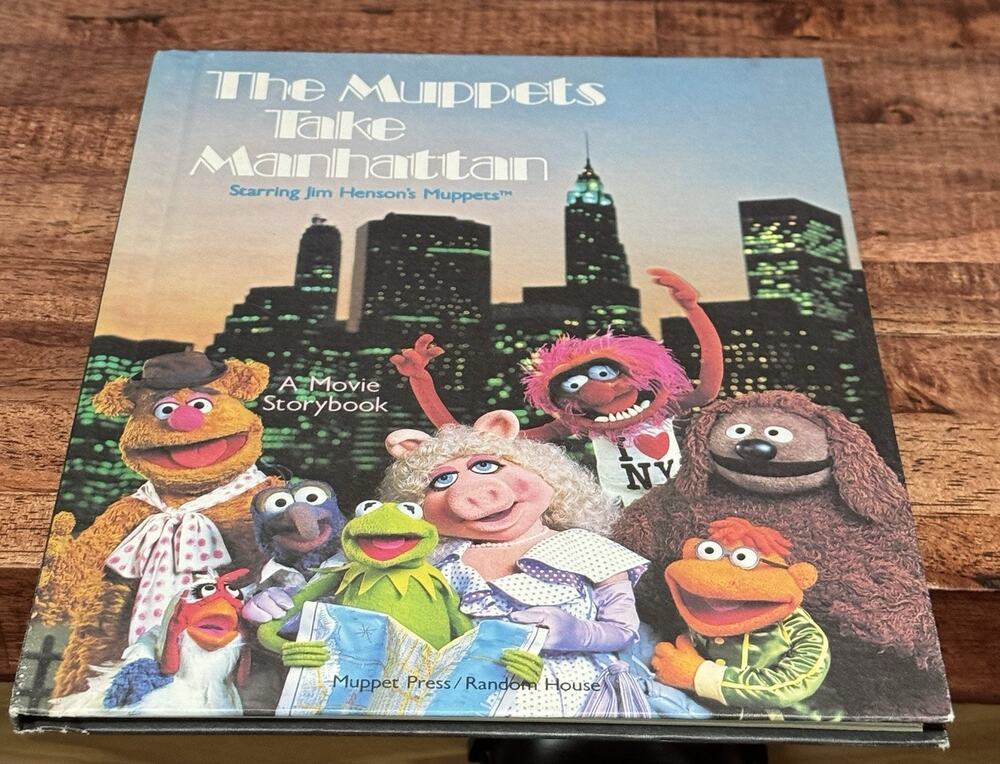 Vintage The Muppets Take Manhattan Storybook Jim Henson's Muppets 1984